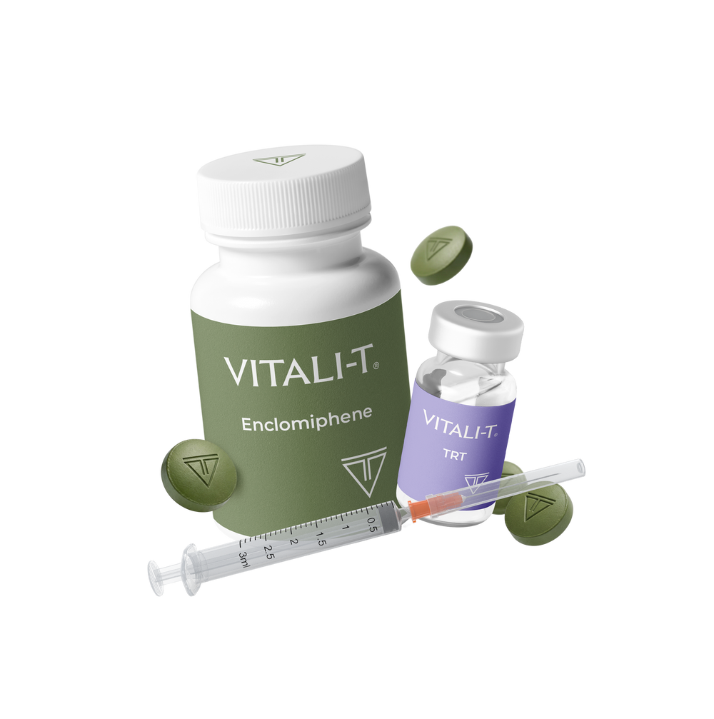 Testosterone + Enclomiphene - Men's TRT Optimization Program Level II