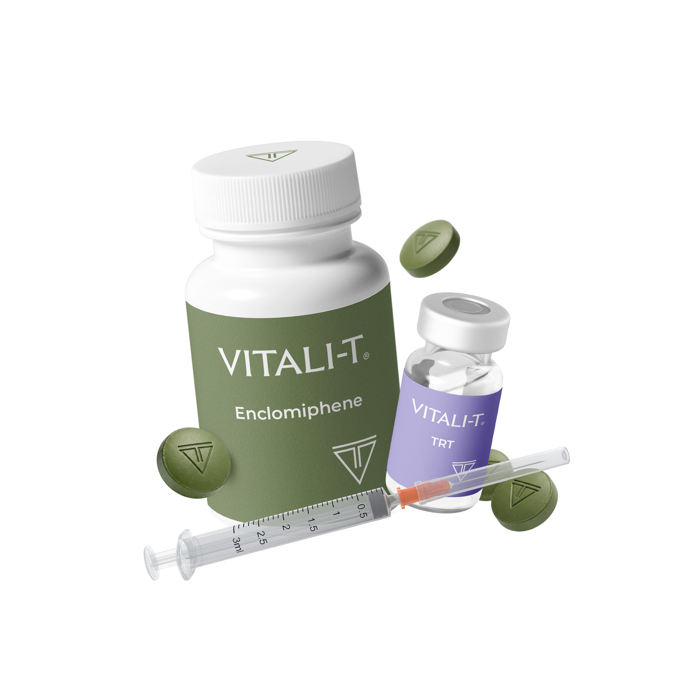 Testosterone + Enclomiphene - Men's TRT Optimization Program Level II