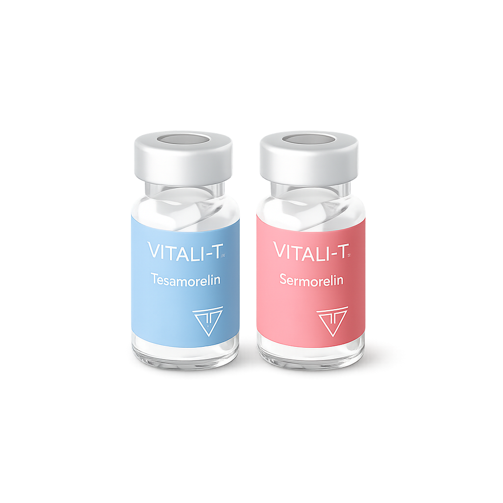 Tesamorelin & Sermorelin - Enhance Performance: Growth Hormone Peptide Powerhouse Program